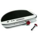 EARPHONE ANTI-DUST JACK PLUG 3.5mm DIAMOND RED