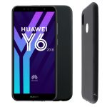 VOLTE-TEL ΘΗΚΗ HUAWEI Y6 2018/Y6 PRIME 2018/HONOR 7A 5.7" SILICON TPU BLACK