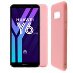 VOLTE-TEL ΘΗΚΗ HUAWEI Y6 2018/Y6 PRIME 2018/HONOR 7A 5.7" SILICON TPU CAMERA GUARD PINK