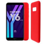VOLTE-TEL ΘΗΚΗ HUAWEI Y6 2018/Y6 PRIME 2018/HONOR 7A 5.7" SILICON TPU CAMERA GUARD RED