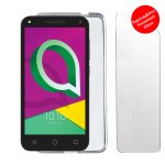VOLTE-TEL COMBO ALCATEL U5 4G 5044 5.0" TEMPERED 0.30 + ΘΗΚΗ SLIMCOLOR WHITE