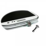 EARPHONE ANTI-DUST JACK PLUG 3.5mm DIAMOND SILVER