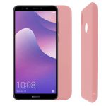 VOLTE-TEL ΘΗΚΗ HUAWEI Y7 2018/Y7 PRIME 2018/HONOR 7C 5.99" SILICON TPU CAMERA GUARD PINK
