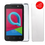 VOLTE-TEL COMBO ALCATEL U3 4049X/D 4.0" TEMPERED 0.30 + ΘΗΚΗ SLIMCOLOR AIR WHITE