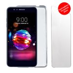 VOLTE-TEL COMBO LG K10 2018 5.3" TEMPERED 0.30 + ΘΗΚΗ SLIMCOLOR AIR WHITE