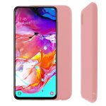 VOLTE-TEL ΘΗΚΗ SAMSUNG A70 2019 A705 6.7" SILICON TPU CAMERA GUARD PINK