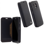 KRUSELL ΘΗΚΗ MOTOROLA MOTO G X1032 LEATHER MALMO FLIPCOVER BLACK