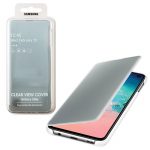 ΘΗΚΗ SAMSUNG S10e G970 CLEAR VIEW STANDING EF-ZG970CWEGWW WHITE PACKING OR
