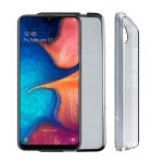 VOLTE-TEL ΘΗΚΗ SAMSUNG A20e 2019 A202 5.8" SLIMCOLOR AIR TPU ΔΙΑΦΑΝΗ ΓΚΡΙ