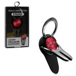 NSP ΒΑΣΗ-STAND ΚΙΝΗΤΟΥ ΜΕ ΔΑΧΤΥΛΙΔΙ ΠΕΡΙΣΤΡΕΦΟΜΕΝΗ 360 RED