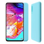 VOLTE-TEL ΘΗΚΗ SAMSUNG A70 2019 A705 6.7" SILICON TPU LIGHT BLUE