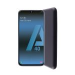 LIME ΘΗΚΗ SAMSUNG A40 A405 5.9" VELVET TPU 4 SIDE BLUE