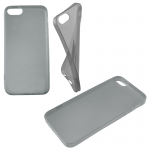 IDOL 1991 ΘΗΚΗ IPHONE SE/5S/5 ULTRA THIN TPU 0.3mm ΔΙΑΦΑΝΗ ΓΚΡΙ