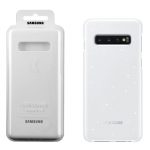 ΘΗΚΗ SAMSUNG S10 G973 NFC POWERED LED COVER EF-KG973CWEGWW WHITE PACKING OR