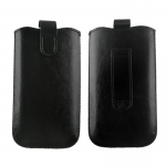 VOLTE-TEL ΘΗΚΗ ΠΟΥΓΚΙ SOFTCASE LEATHER MAGNET LOOP BLACK XL