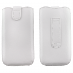 VOLTE-TEL ΘΗΚΗ ΠΟΥΓΚΙ SOFTCASE LEATHER MAGNET LOOP WHITE XXL