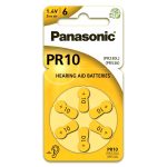 PANASONIC ΜΠΑΤΑΡΙΕΣ ΑΚΟΥΣΤΙΚΩΝ ΒΑΡΗΚΟΪΑΣ ZA10/PR10 1.4V 230mAh 6/BLISTER