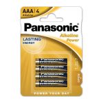 PANASONIC ΑΛΚΑΛΙΚΕΣ ΜΠΑΤΑΡΙΕΣ LR03/SIZE AAA 1.5V ALKALINE POWER 4/BLISTER