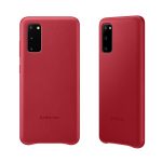 ΘΗΚΗ SAMSUNG S20 G980 LEATHER COVER EF-VG980LREGEU RED PACKING OR