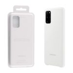 ΘΗΚΗ SAMSUNG S20 PLUS G985 SILICONE COVER EF-PG985TWEGEU WHITE PACKING OR