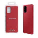 ΘΗΚΗ SAMSUNG S20 PLUS G985 LEATHER COVER EF-VG985LREGEU RED PACKING OR