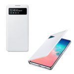 ΘΗΚΗ SAMSUNG S10 LITE G770 S VIEW WALLET COVER EF-EF-EG770PWEGEU WHITE PACKING OR