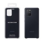 ΘΗΚΗ SAMSUNG S10 LITE G770 SILICONE COVER EF-PG770TBEGEU BLACK PACKING OR