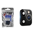 VOLTE-TEL CAMERA GLASS COVER IPHONE X/XS/XS MAX CONVERT TO IPHONE 11 PRO/11 PRO MAX 9H 0.30MM ΑLUMINIUM WITH FRAME BLACK