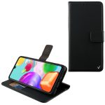 VOLTE-TEL ΘΗΚΗ SAMSUNG A41 A415 6.1" ALLURE MAGNET BOOK STAND CLIP BLACK