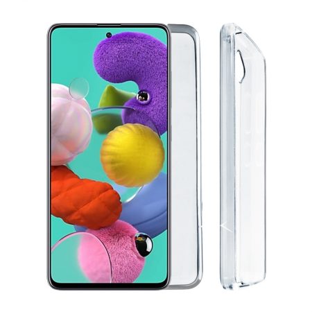 VOLTE-TEL ΘΗΚΗ SAMSUNG A51 A515 6.5" SLIMCOLOR AIR TPU CAMERA GUARD ΔΙΑΦΑΝΗ