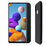 VOLTE-TEL ΘΗΚΗ SAMSUNG A21s A217 6.5" SILICON TPU CAMERA GUARD BLACK