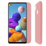 VOLTE-TEL ΘΗΚΗ SAMSUNG A21s A217 6.5" SILICON TPU CAMERA GUARD PINK