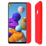 VOLTE-TEL ΘΗΚΗ SAMSUNG A21s A217 6.5" SILICON TPU CAMERA GUARD RED