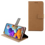 VOLTE-TEL ΘΗΚΗ SAMSUNG A21s A217 6.5" ALLURE MAGNET BOOK STAND CLIP GOLD