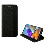 IDOL 1991 ΘΗΚΗ SAMSUNG A21s A217 6.5" ELITE ANTI-RFID BOOK STAND BLACK