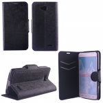 VOLTE-TEL ΘΗΚΗ LG L90 D405 LINE LEATHER-TPU BOOK STAND BLACK