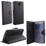 VOLTE-TEL ΘΗΚΗ HUAWEI ASCEND G750/ HONOR 3X LINE LEATHER-TPU BOOK STAND BLACK