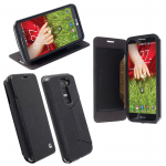 KRUSELL ΘΗΚΗ LG G2 MINI LEATHER MALMO FLIPCOVER STAND BLACK