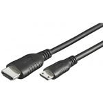 HDMI CABLE 19 PIN 1.5m (HDMI mini 1.3)BLACK