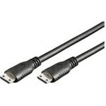 HDMI mini CABLE 19 PIN 2.5m (HDMI mini 1.3) BLACK