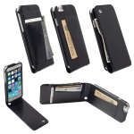 KRUSELL ΘΗΚΗ IPHONE 6S/6 4.7" LEATHER WALLET CASE KALMAR BLACK