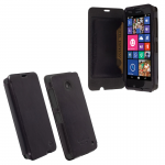 KRUSELL ΘΗΚΗ NOKIA LUMIA 630/635 LEATHER FLIPCOVER KIRUNA BLACK