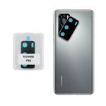 VOLTE-TEL CAMERA GLASS COVER HUAWEI P40 6.1" 9H 0.30MM TITANIUM WITH FRAME SILVER