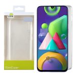 LIME ΘΗΚΗ SAMSUNG M21 M215 6.4" SLIMCLEAR TPU CAMERA GUARD ΔΙΑΦΑΝΗ