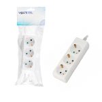 VOLTE-TEL ΠΟΛΥΠΡΙΖΟ 3 ΣΟΥΚΟ - ΠΑΙΔΙΚΗ ΠΡΟΣΤΑΣΙΑ (3x1.5mm) 1.5m ΑΣΠΡΟ