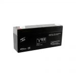 YES ΜΠΑΤΑΡΙΕΣ ΜΟΛΥΒΔΟΥ 6V 3.4Ah (132x33x59 ) ΑΚΡΟΔΕΚΤΗΣ T1/F1 4,75mm
