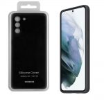 ΘΗΚΗ SAMSUNG S21 PLUS 5G G996 SILICONE COVER EF-PG996TBEGWW BLACK PACKING OR