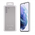 ΘΗΚΗ SAMSUNG S21 PLUS 5G G996 SILICONE COVER EF-PG996TJEGWW LIGHT GREY PACKING OR