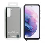 ΘΗΚΗ SAMSUNG S21 5G G991 CLEAR PROTECTIVE COVER EF-GG991CBEGWW BLACK PACKING OR