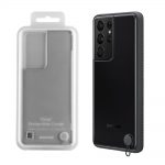 ΘΗΚΗ SAMSUNG S21 ULTRA 5G G998 CLEAR PROTECTIVE COVER EF-GG998CBEGWW BLACK PACKING OR